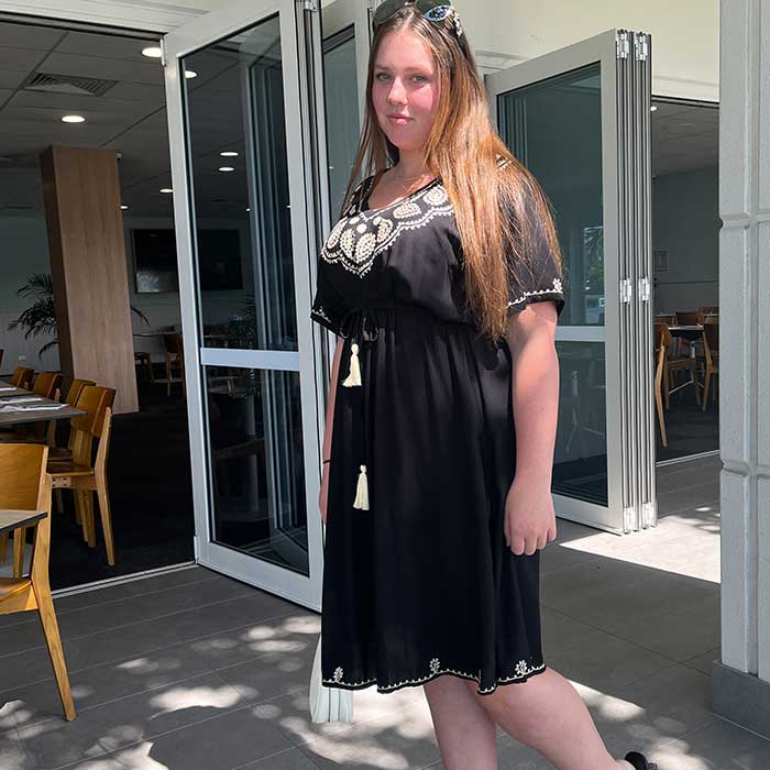 Cleo in Black