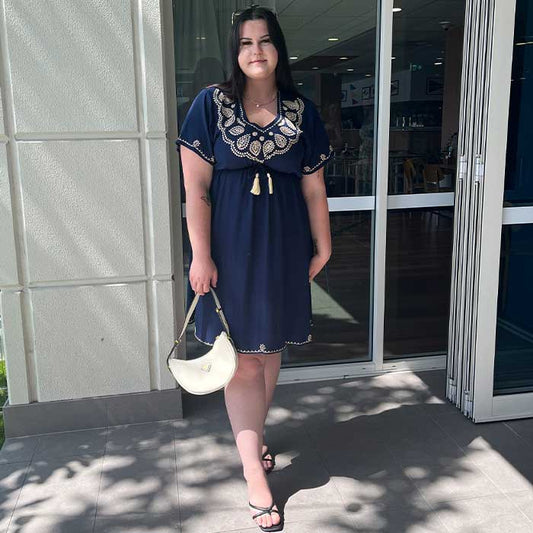 Cleo in Royal Blue